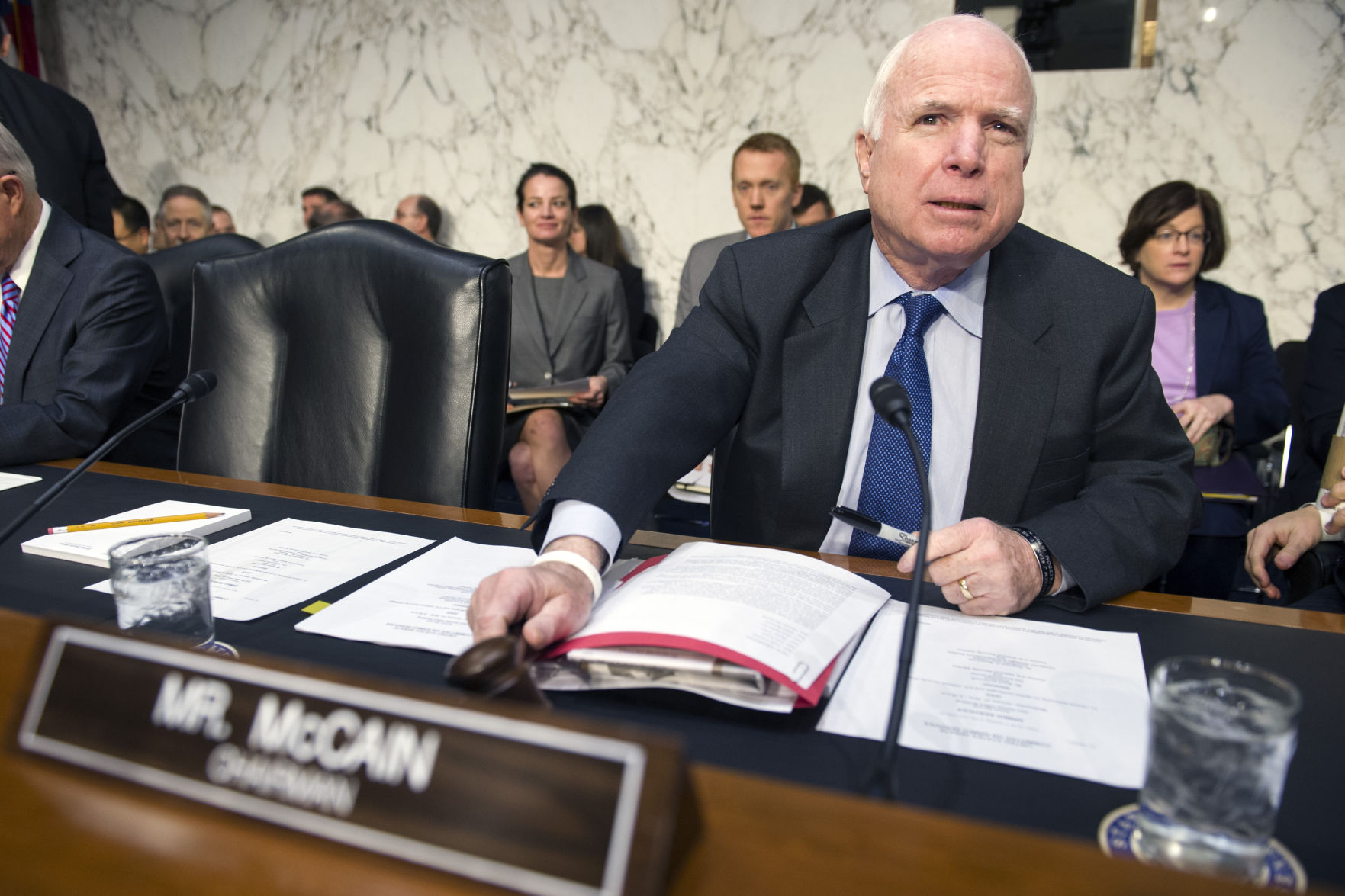 Sen. John McCain of Arizona